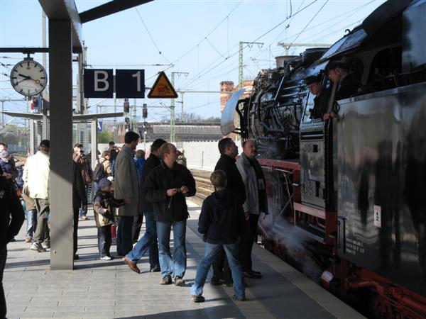 Halt in Erfurt Hbf, ©Stefan Scholz